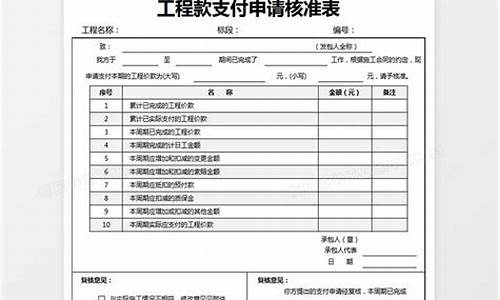 工程价款支付本金价款_工程付款金额和结算